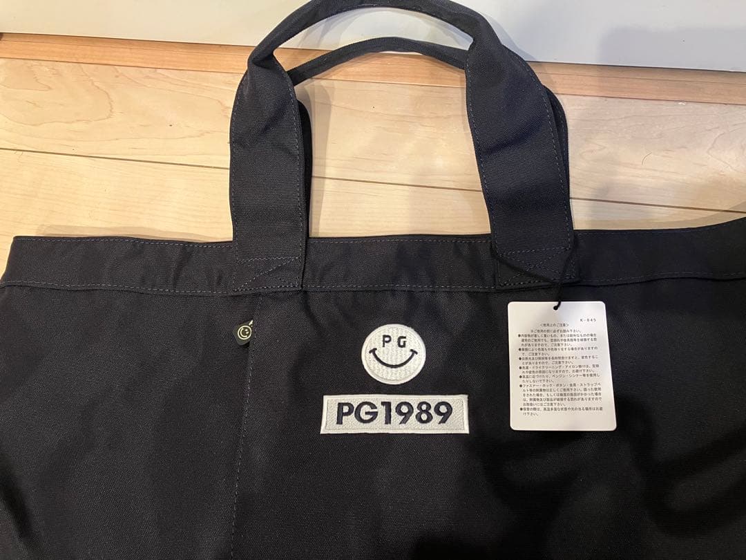 ★値下げ★新品タグ付きパーリーゲイツ　カートバッグ　ロゴ刺繍