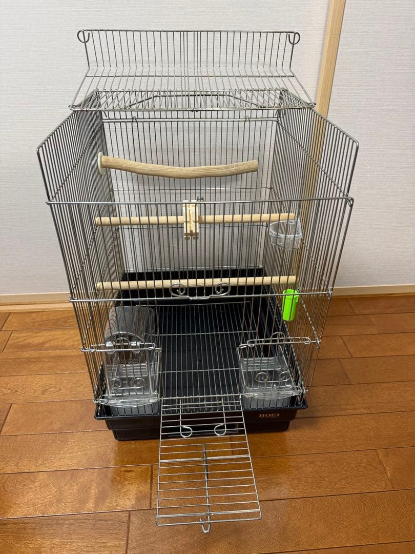 中古　HOEI 鳥カゴ　付属品・ヒーター