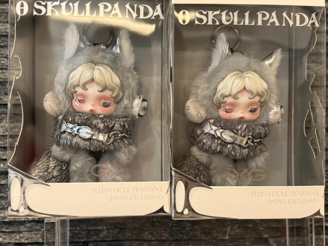 SKULLPANDA × XG POPMART スカルパンダ 2体セット