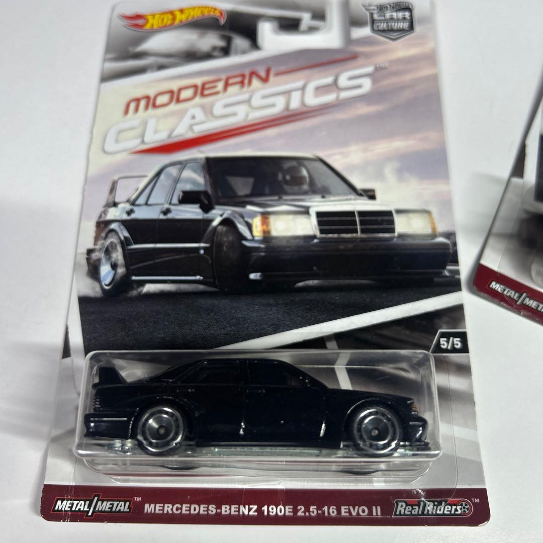 ホットウィール モダンクラシックス メルセデスベンツ 190E 3台セット