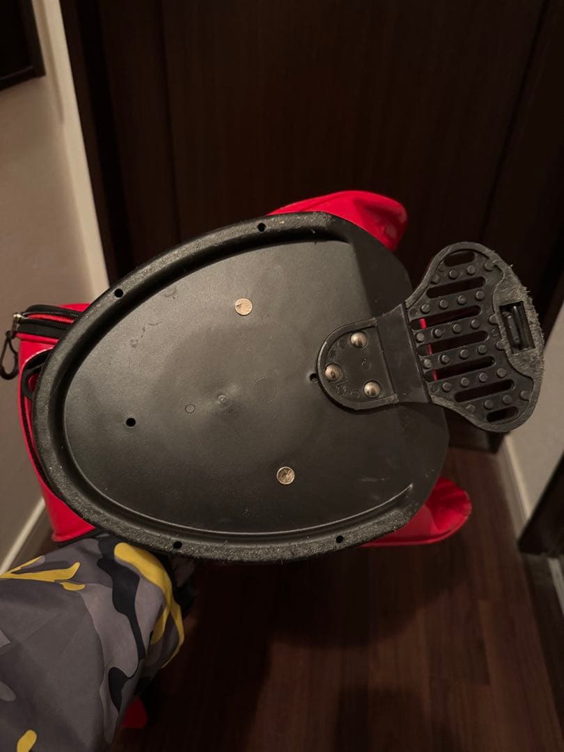 マスターバニー　エディション　キャディバッグ レッド　スタンド