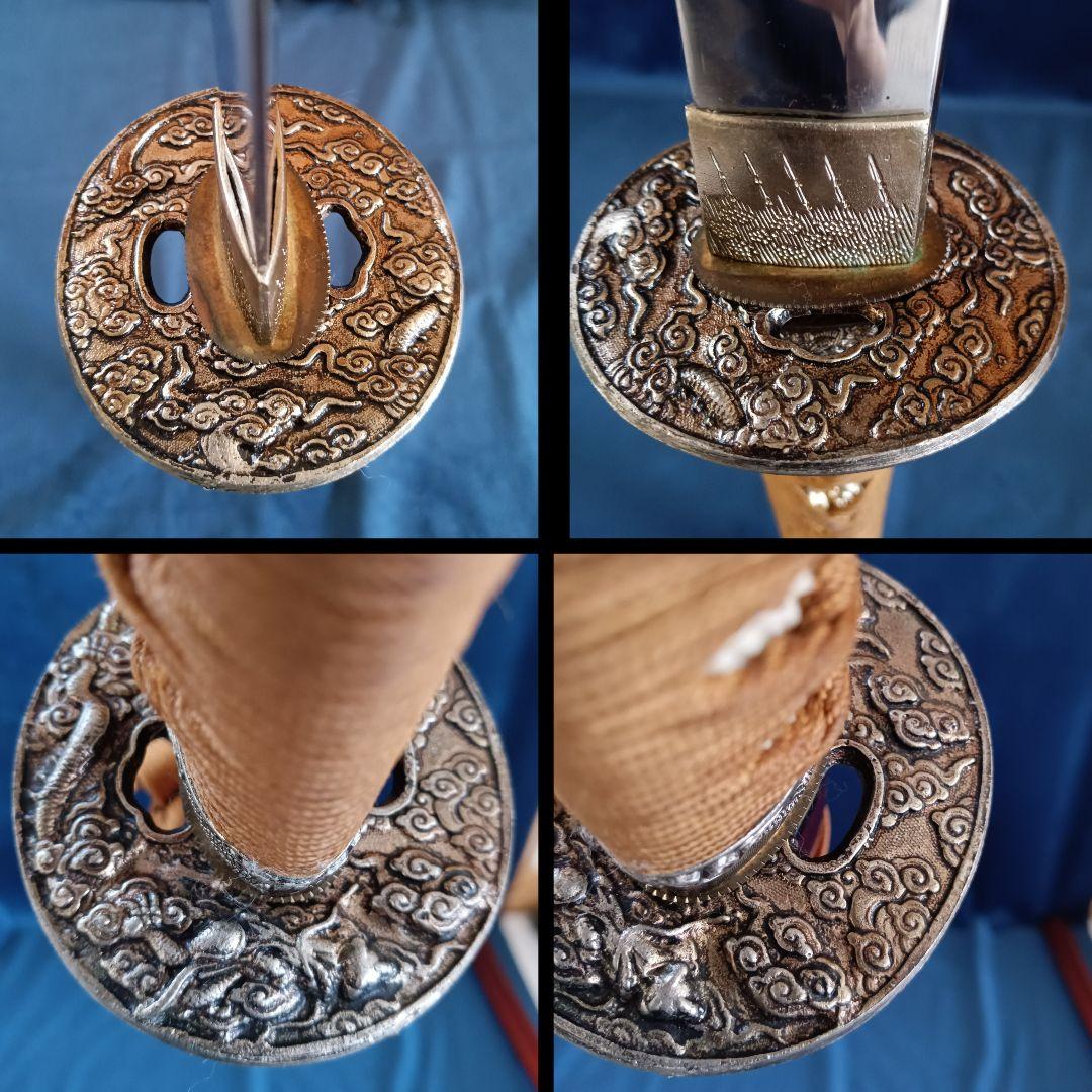 模造刀　模擬刀　日本刀　2振りセット　古兵器 武具　大刀　小刀　かたな　剣