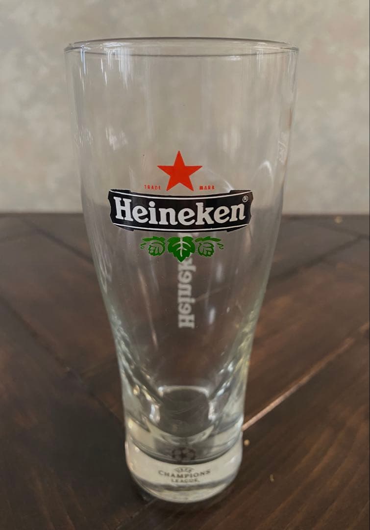 ハイネケンUEFA Champions Leagueコレクショングラス4点未使用