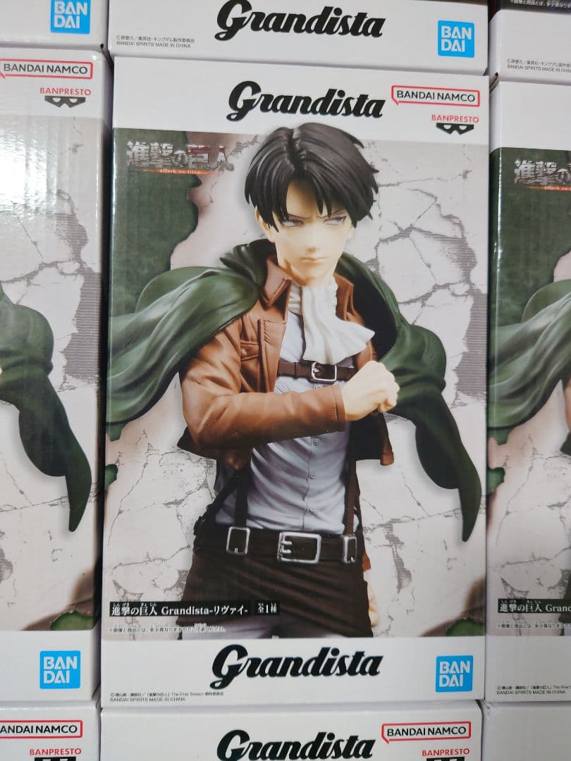 進撃の巨人　キングダム　グランディスタ　エレン　リヴァイ　王騎　計30個