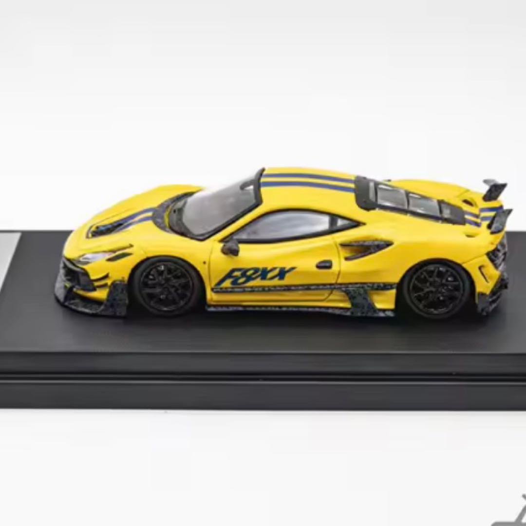 【限定499台】Ferrari F8XX MANSORY 1/64ミニカー黄色