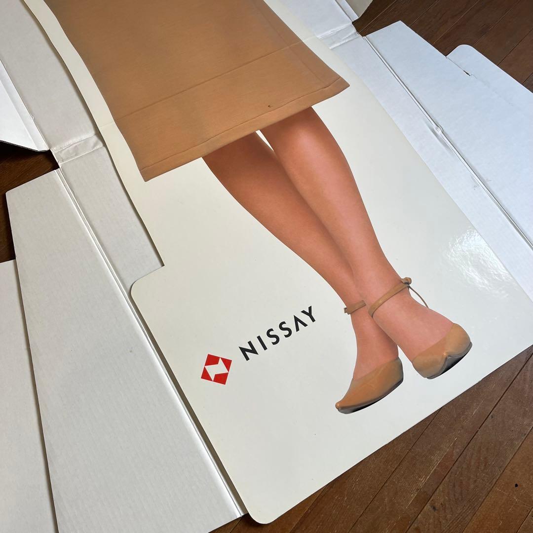 【蔵出し】長谷川京子 等身大パネル 日生 NISSAY ノベルティ 非売品 レア