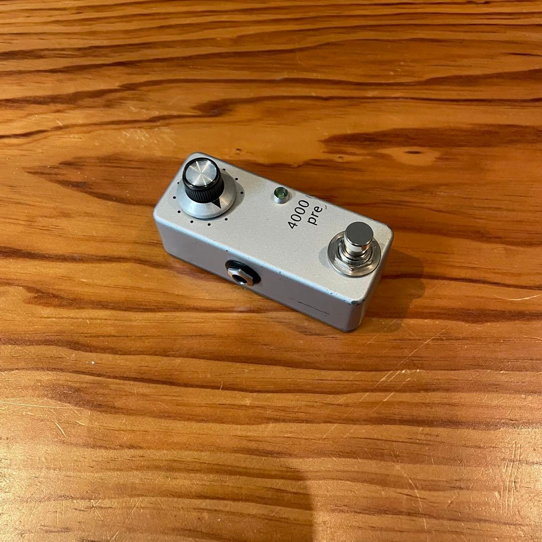 4000 pre ギターエフェクター シルバー