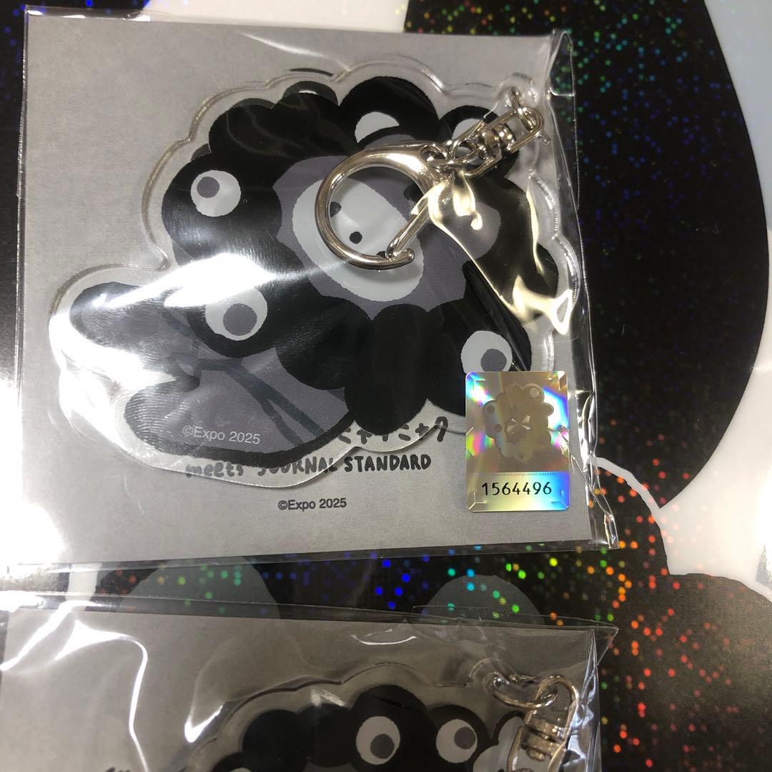 ミャクミャク　きっこうちゃん　クリアファイル　アクリルキーホルダー3個セット