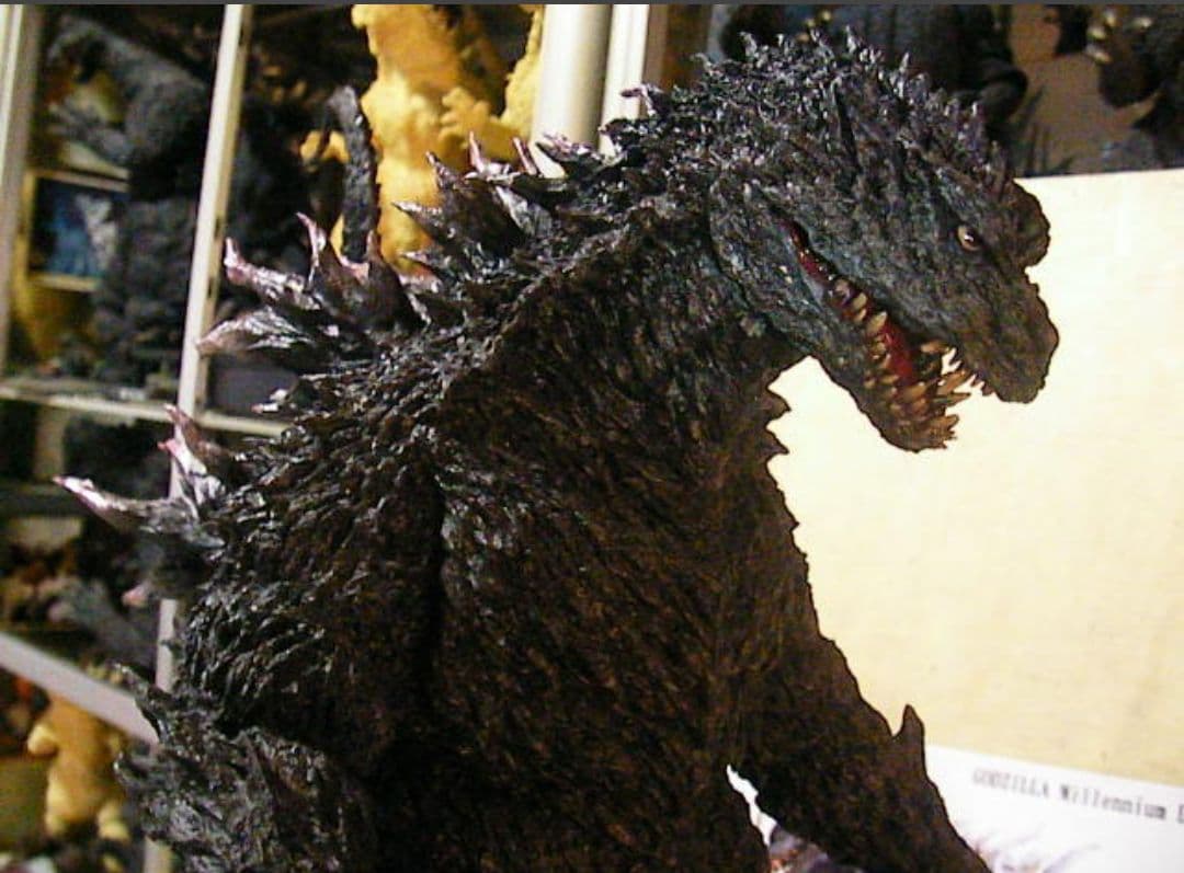 T'sFacto　ゴジラ　ミレニアムデザインver.Ⅱ　 顔周辺改造　 完成品