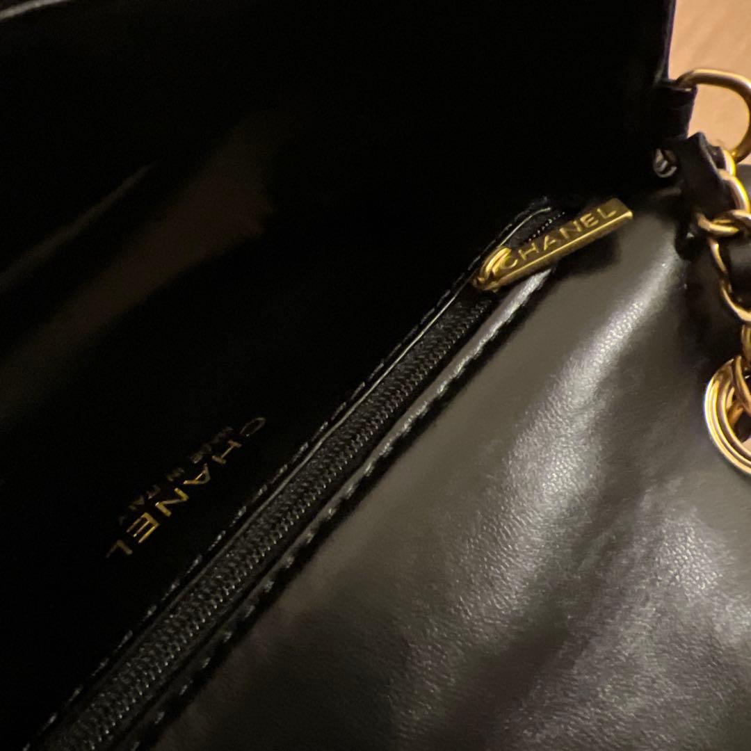 CHANEL ブラック キルティングバッグ　VIPノベルティ