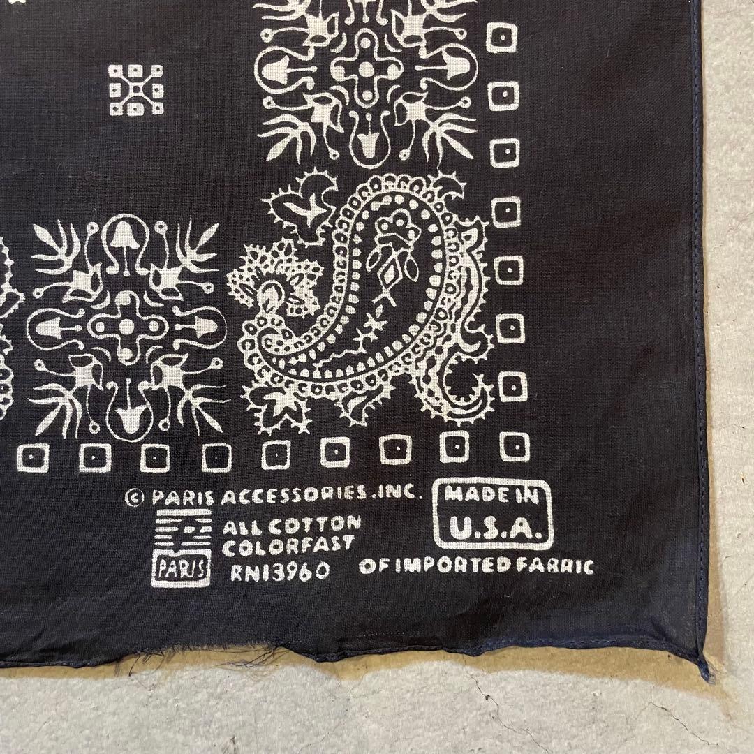 レア　70s〜　ジェイアダムス　ブラック　ドッグタウン バンダナ　USA