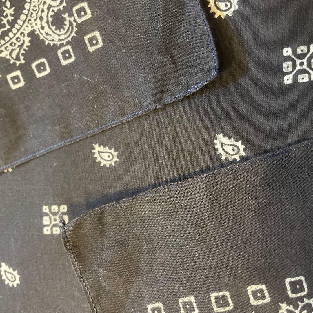 レア　70s〜　ジェイアダムス　ブラック　ドッグタウン バンダナ　USA