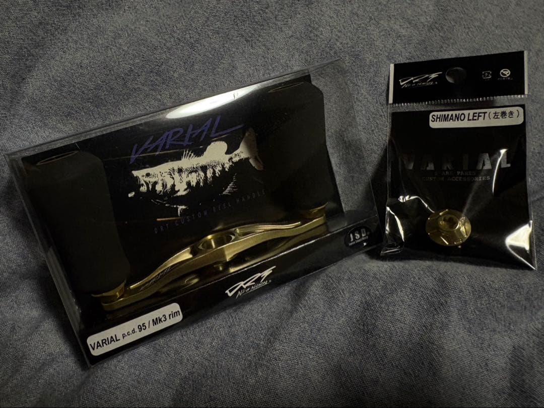 新品DRTバリアルハンドル GOLD mk3rim 95mm