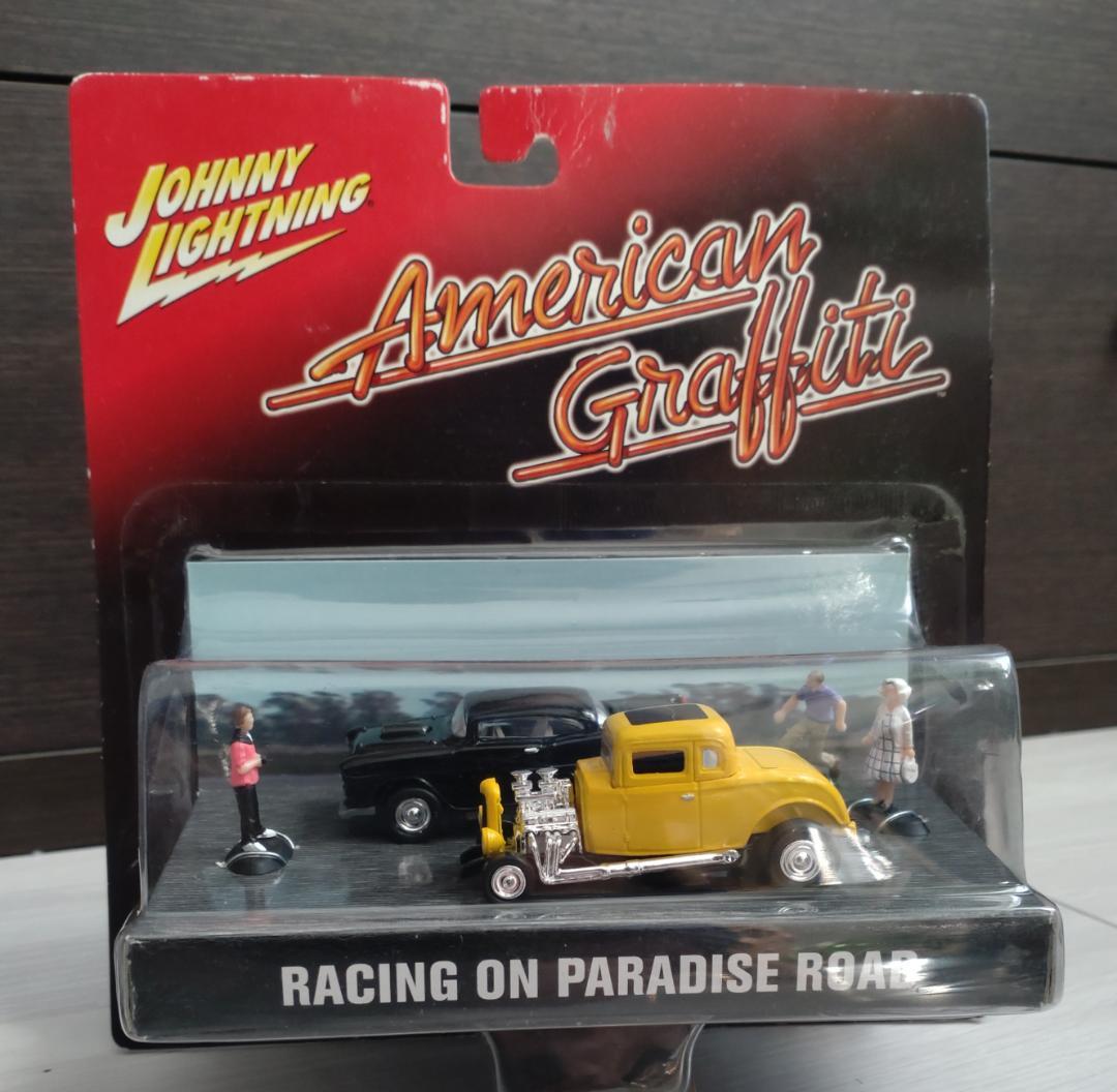 Johnny Lightning アメリカングラフィティー ジオラマ 激レア