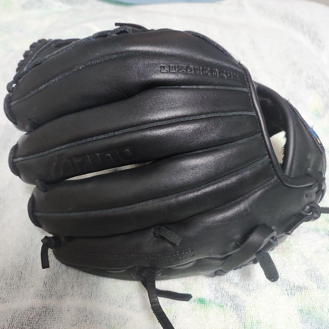 ミズノ　青ビューリーグ　荒木モデル　ミズノ刺繍入り