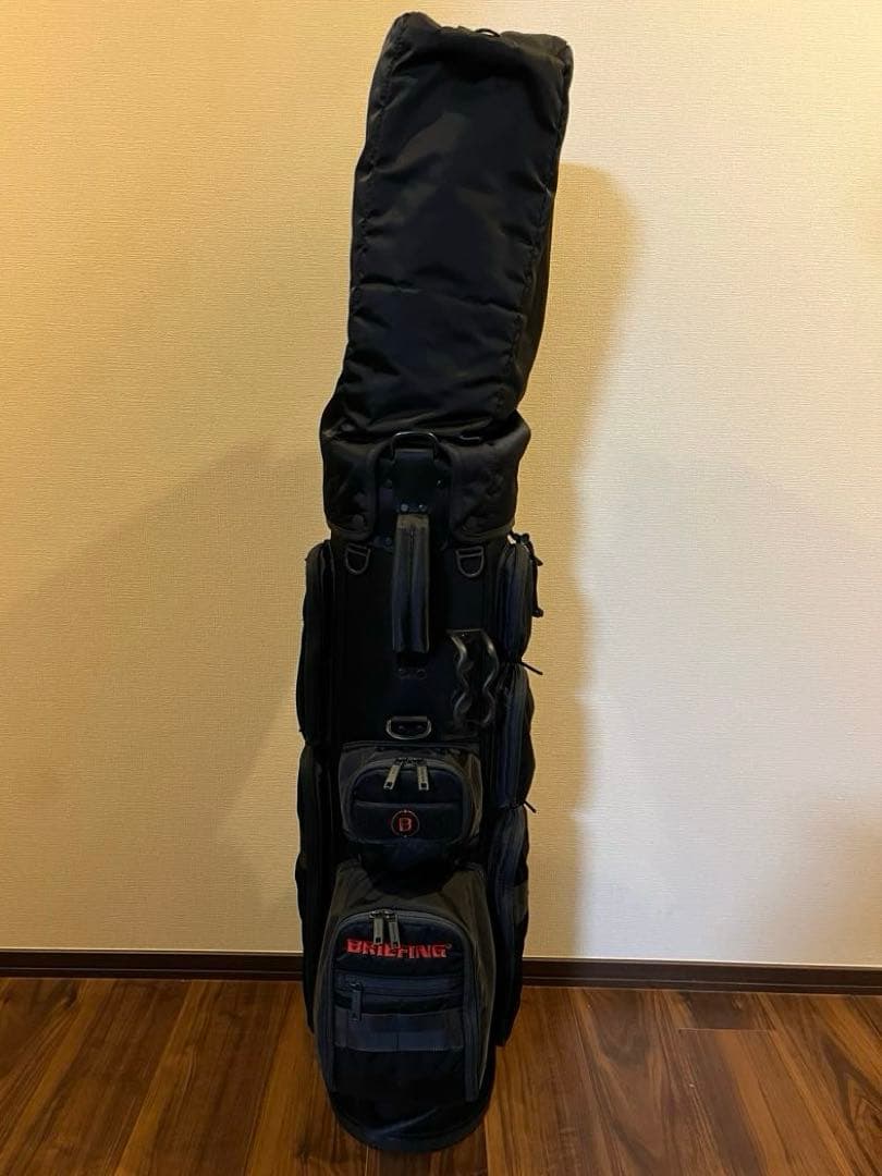 BRIEFING ブリーフィング CR-6#2 ゴルフキャディバッグ ブラック
