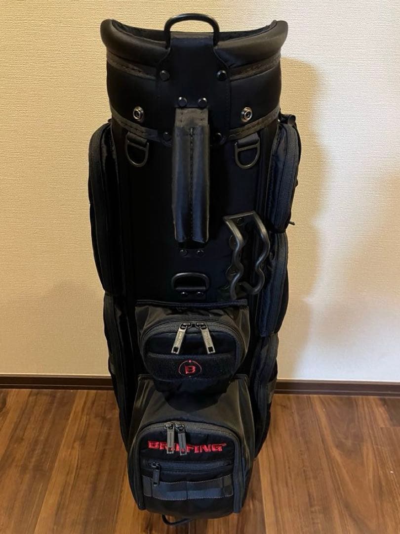 BRIEFING ブリーフィング CR-6#2 ゴルフキャディバッグ ブラック