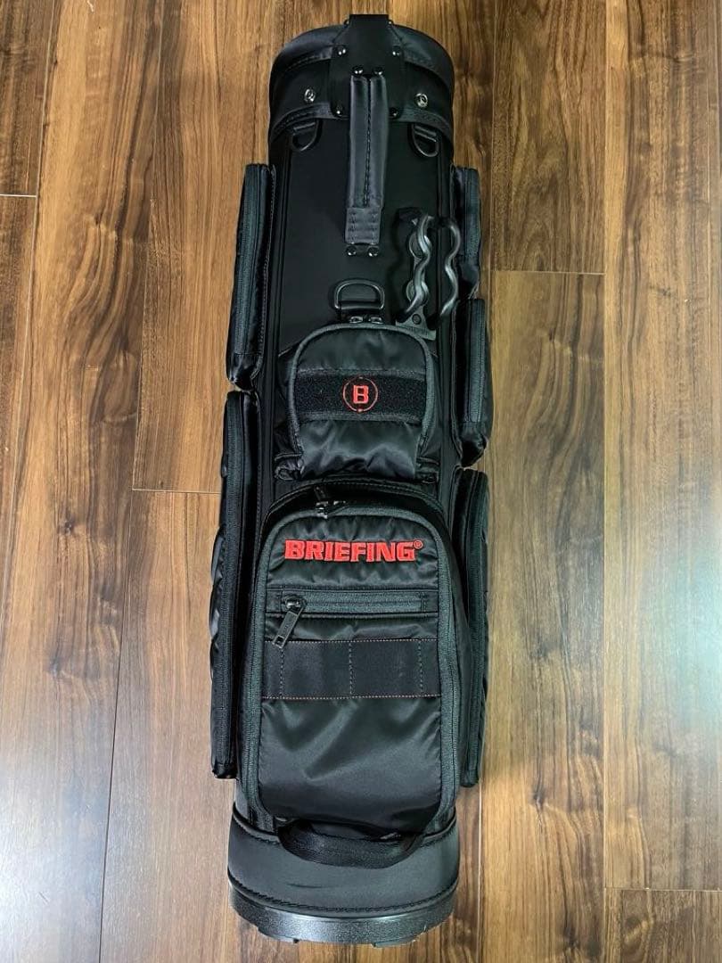 BRIEFING ブリーフィング CR-6#2 ゴルフキャディバッグ ブラック