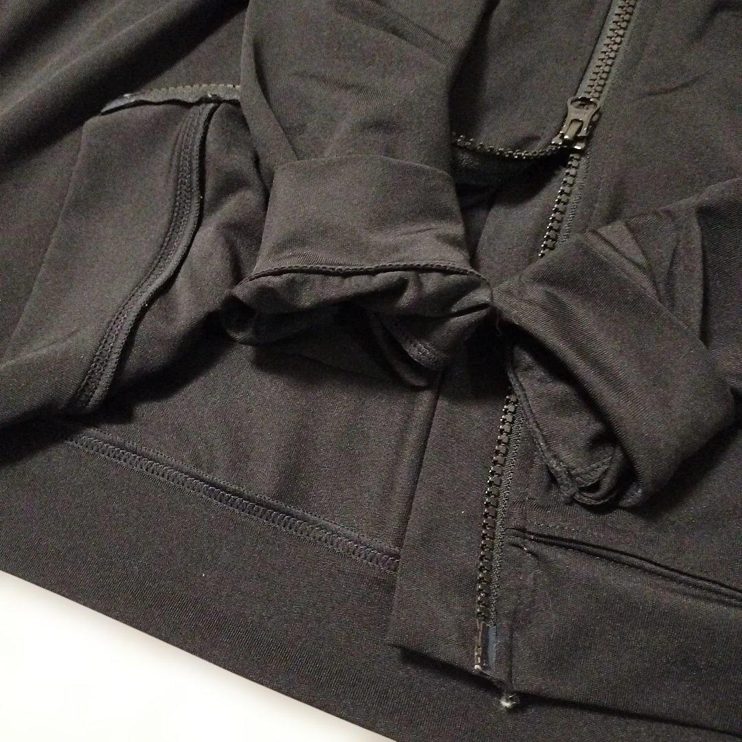 【大きいサイズ】ムータマリン　セットアップ　ストレッチ　黒×黄　サイズ6