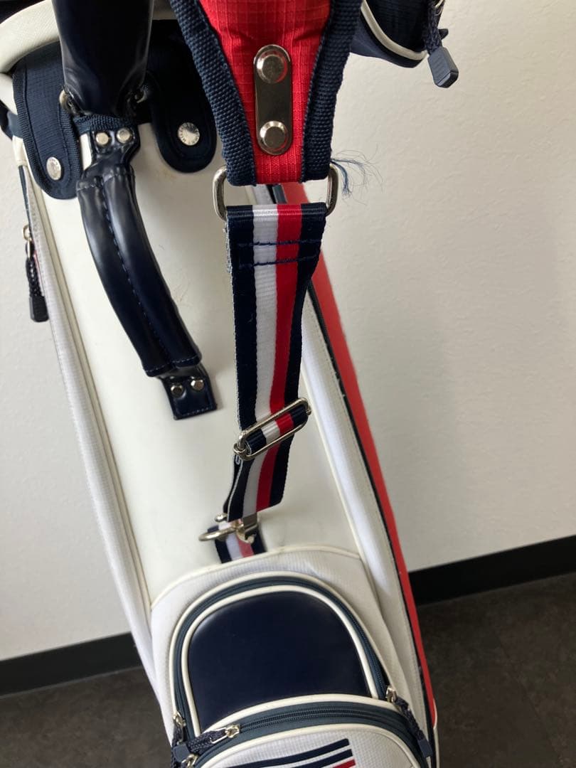 値下げ！トミーフィルフィガー キャディバッグ ゴルフ　 スタンドキャディーバック