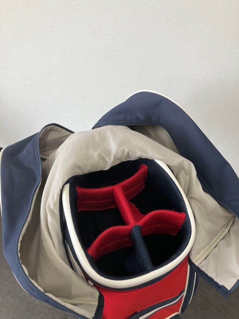 値下げ！トミーフィルフィガー キャディバッグ ゴルフ　 スタンドキャディーバック