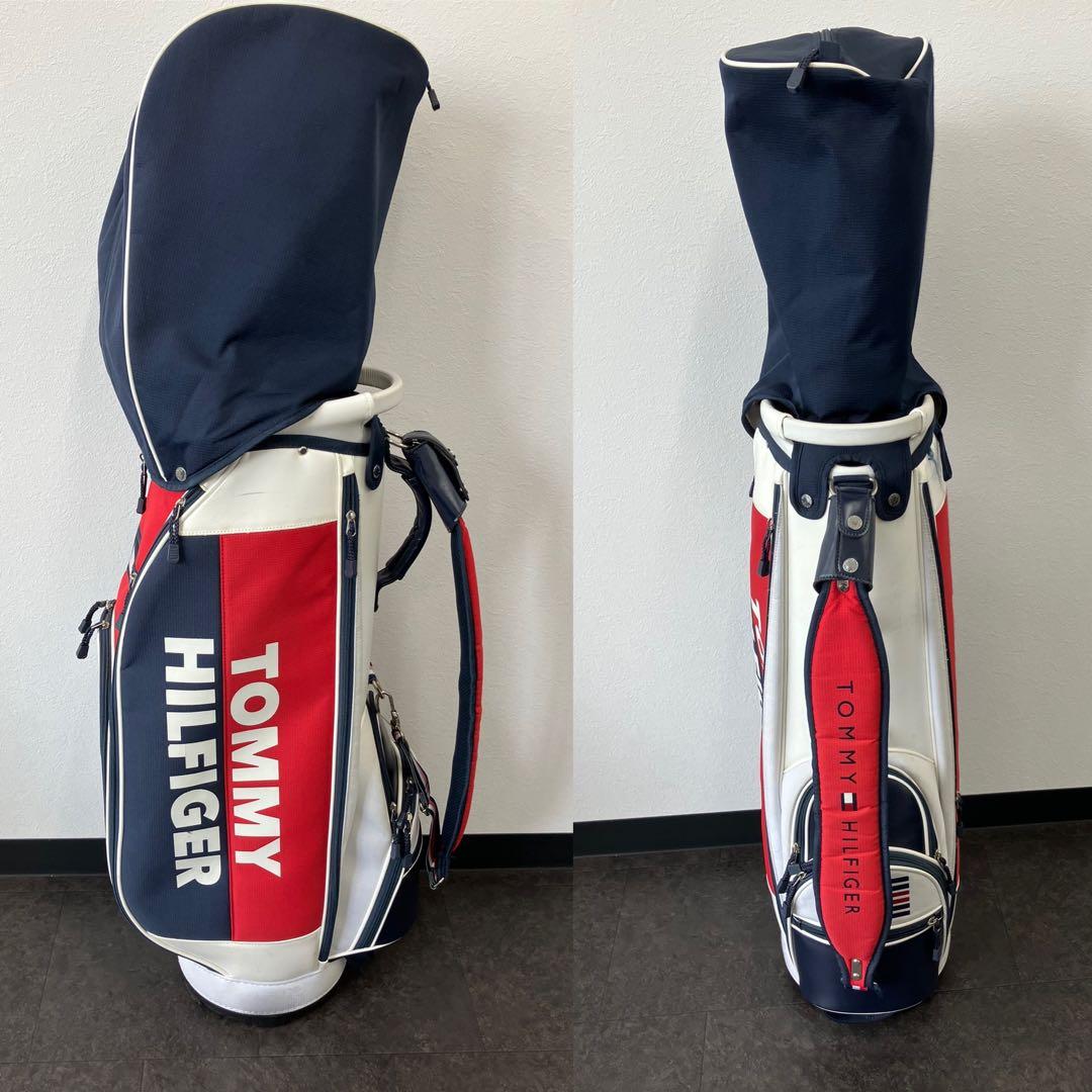 値下げ！トミーフィルフィガー キャディバッグ ゴルフ　 スタンドキャディーバック