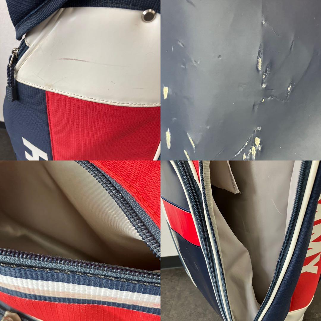 値下げ！トミーフィルフィガー キャディバッグ ゴルフ　 スタンドキャディーバック