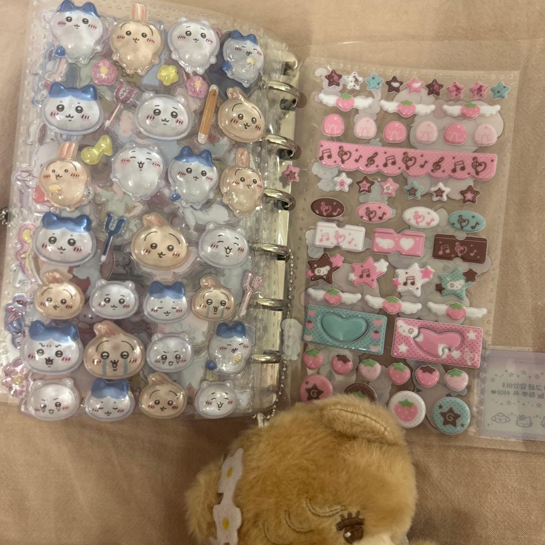 シール帳完成品