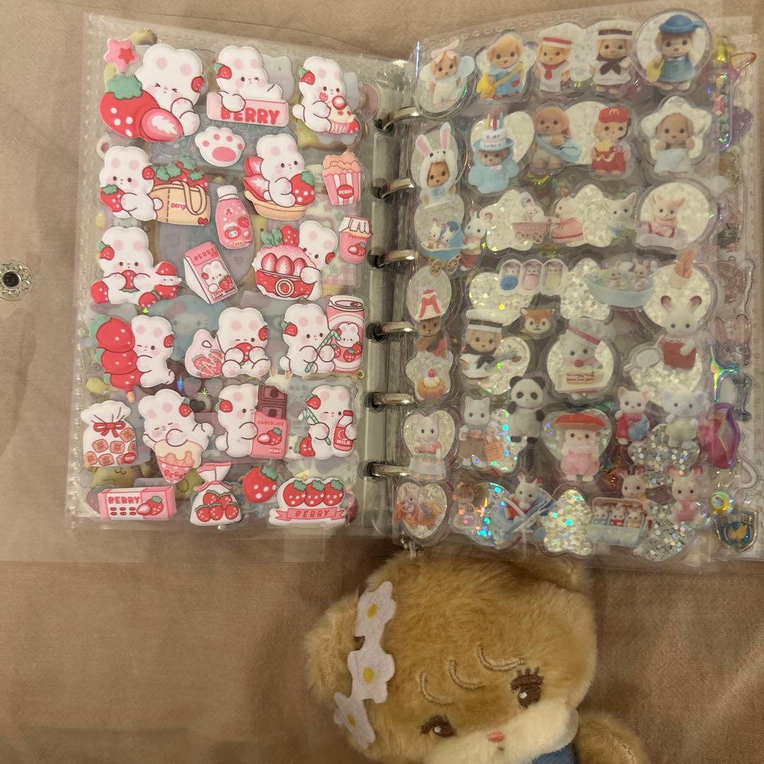 シール帳完成品