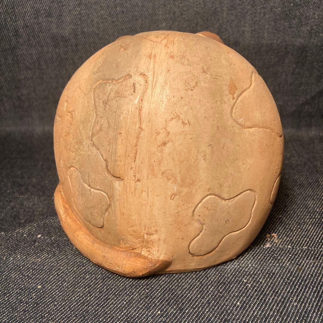 牛　うし　焼物　レア　可愛い　置物