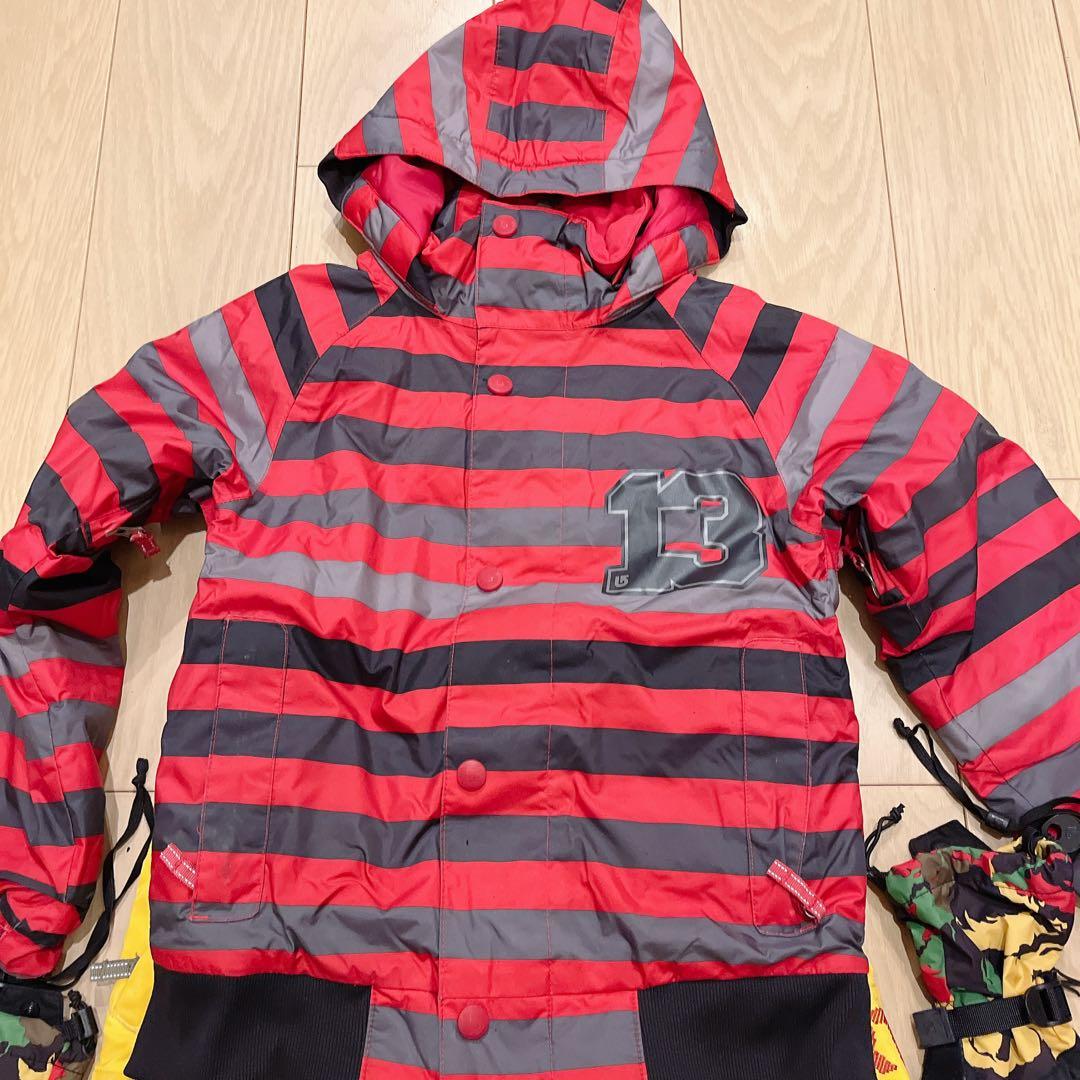 Burton スノーボードウェア 上下＋グローブ