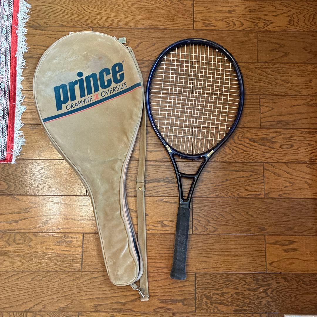 Prince Graphite III Oversize ラケット ケース付