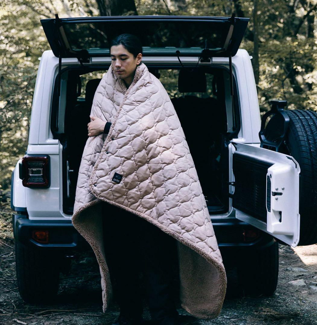 LUGH 魔法瓶ブランケットLサイズ (6層/ グラフェン) ウォルナット