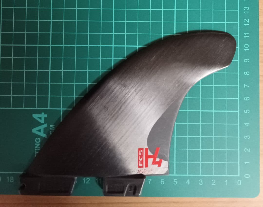 FCS2　H4　サーフボードフィン　トライフィン　スラスターフィン　Mサイズ