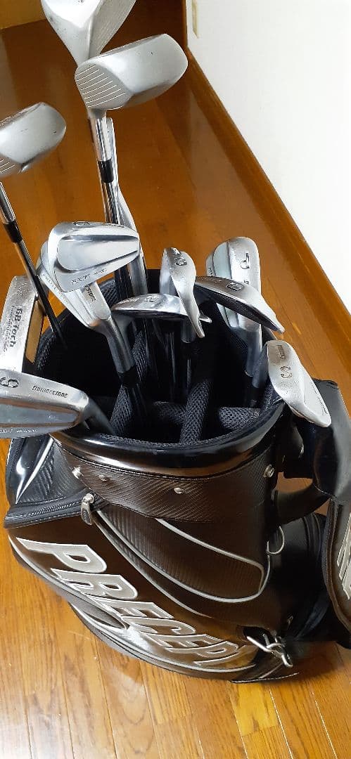 即決価格 美品 ブリヂストン PRECEPT ブラック キャディバッグ