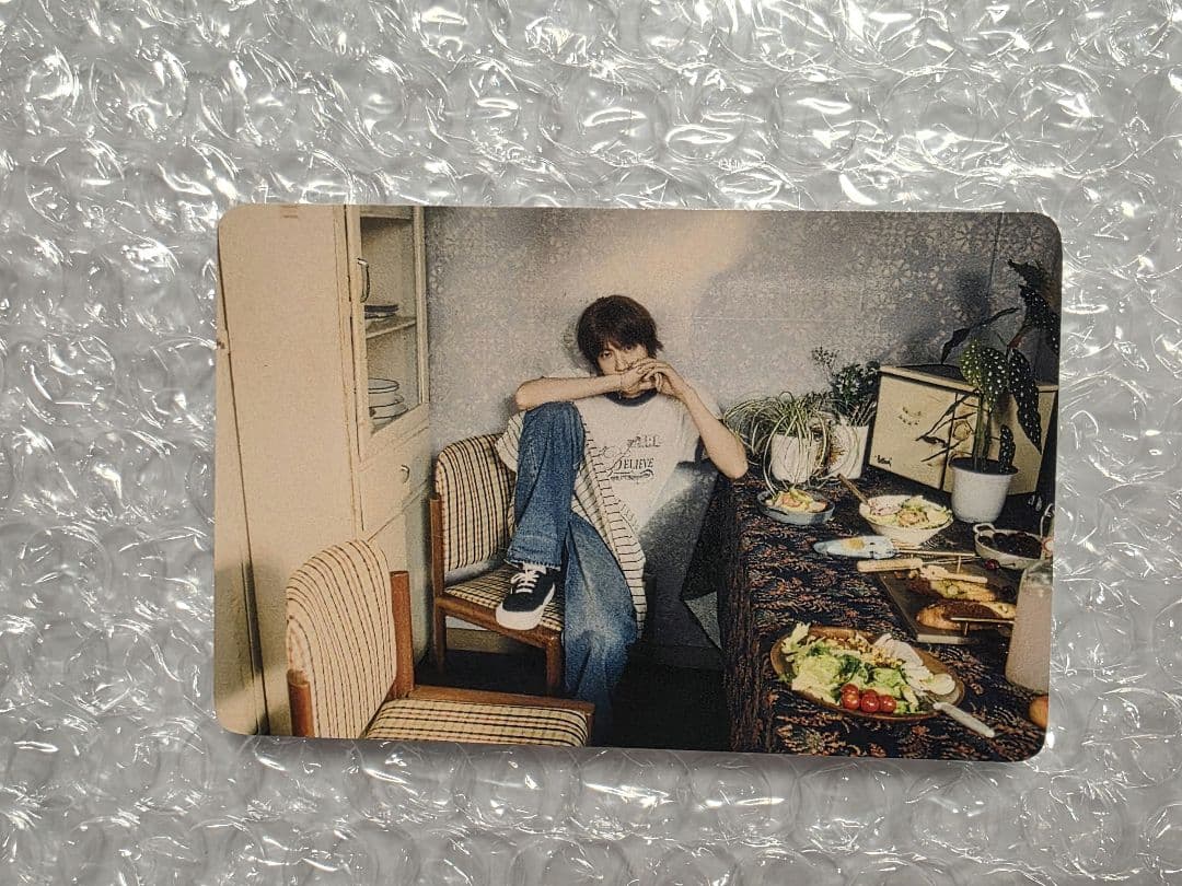 BTS ジン Happy LINE MUSIC当選トレカ