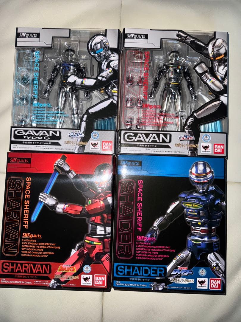 S.H.Figuarts 宇宙刑事4体セット