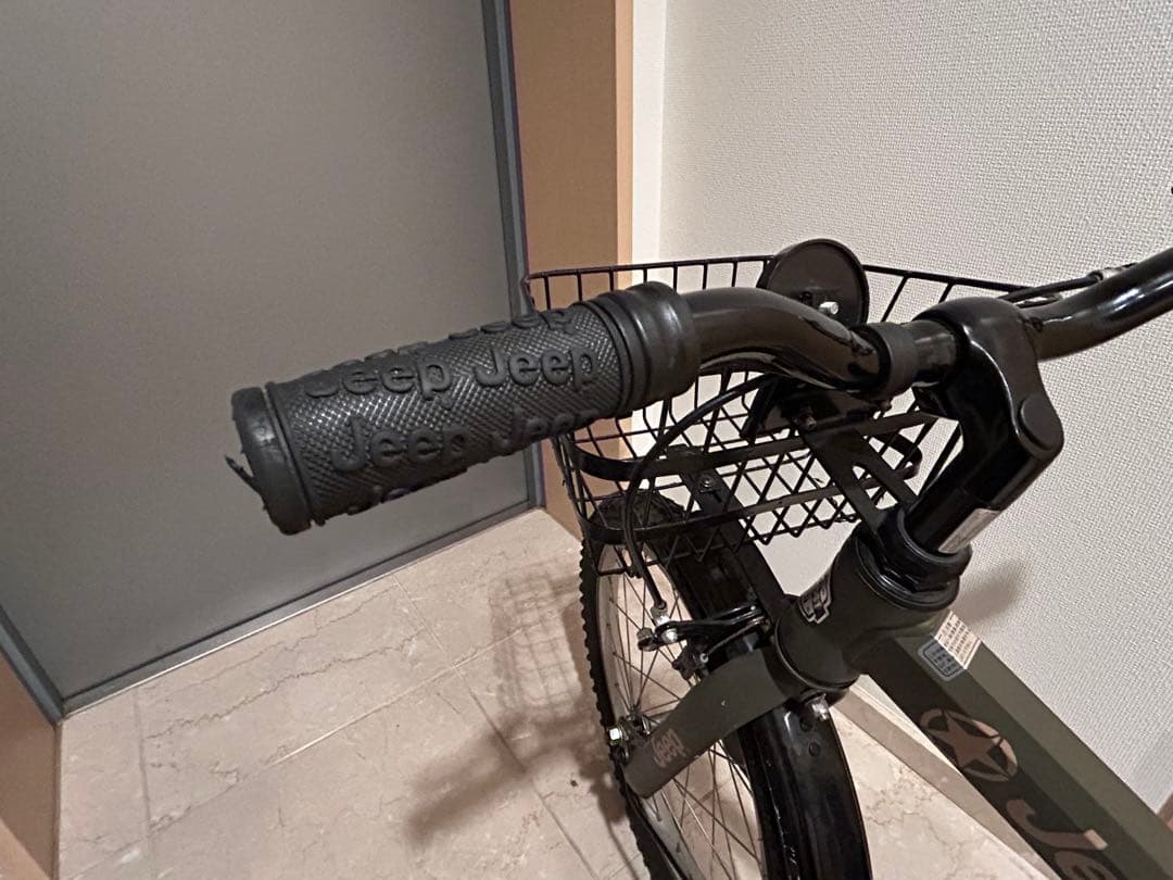 ジープ　JEEP 自転車キッズ　補助輪付き　匿名配送　中古