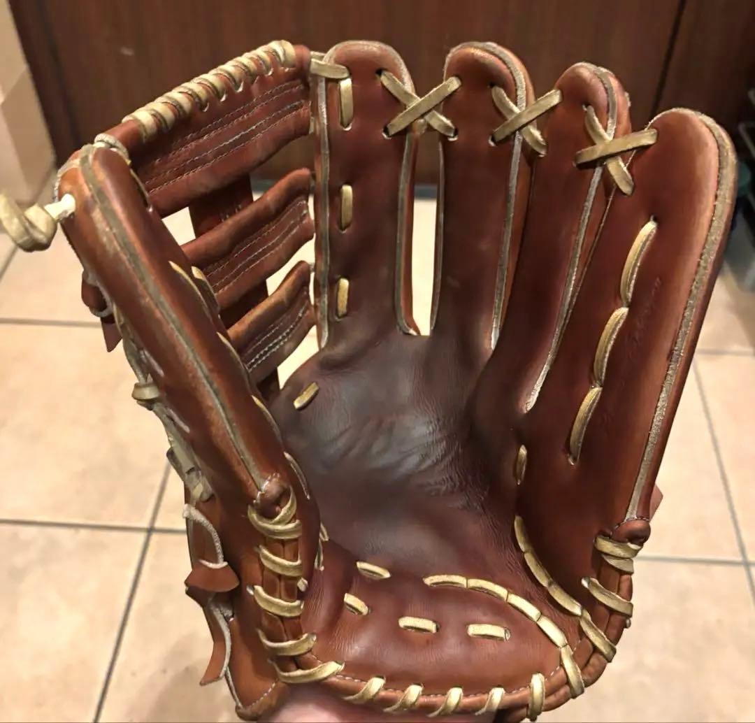 ミズノプロオーダー　硬式外野手用　イチローのグローブ職人岸本耕作監修