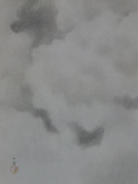 横山 大観、海に因む十題・山に因む十題、希少な額装用画集画、新品額装付