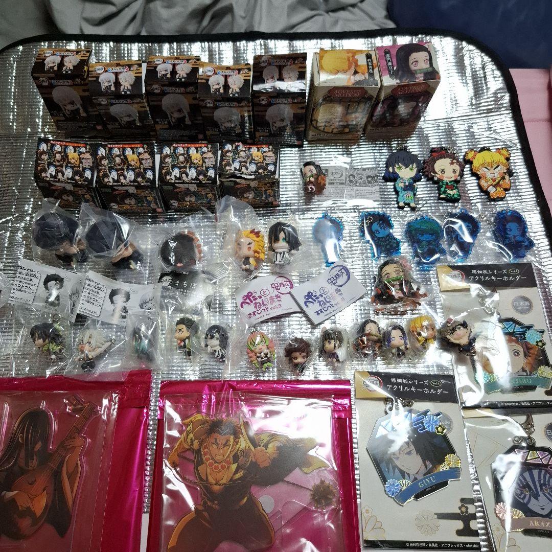 鬼滅の刃 つまんで繋げてマスコット他おまとめ売り