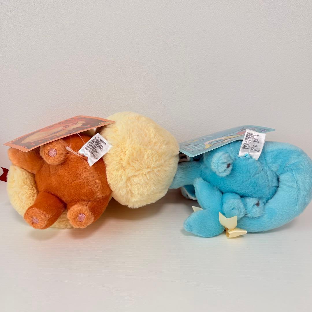 ポケモンセンター イーブイコレクション ぬいぐるみ ブースター シャワーズ 2点