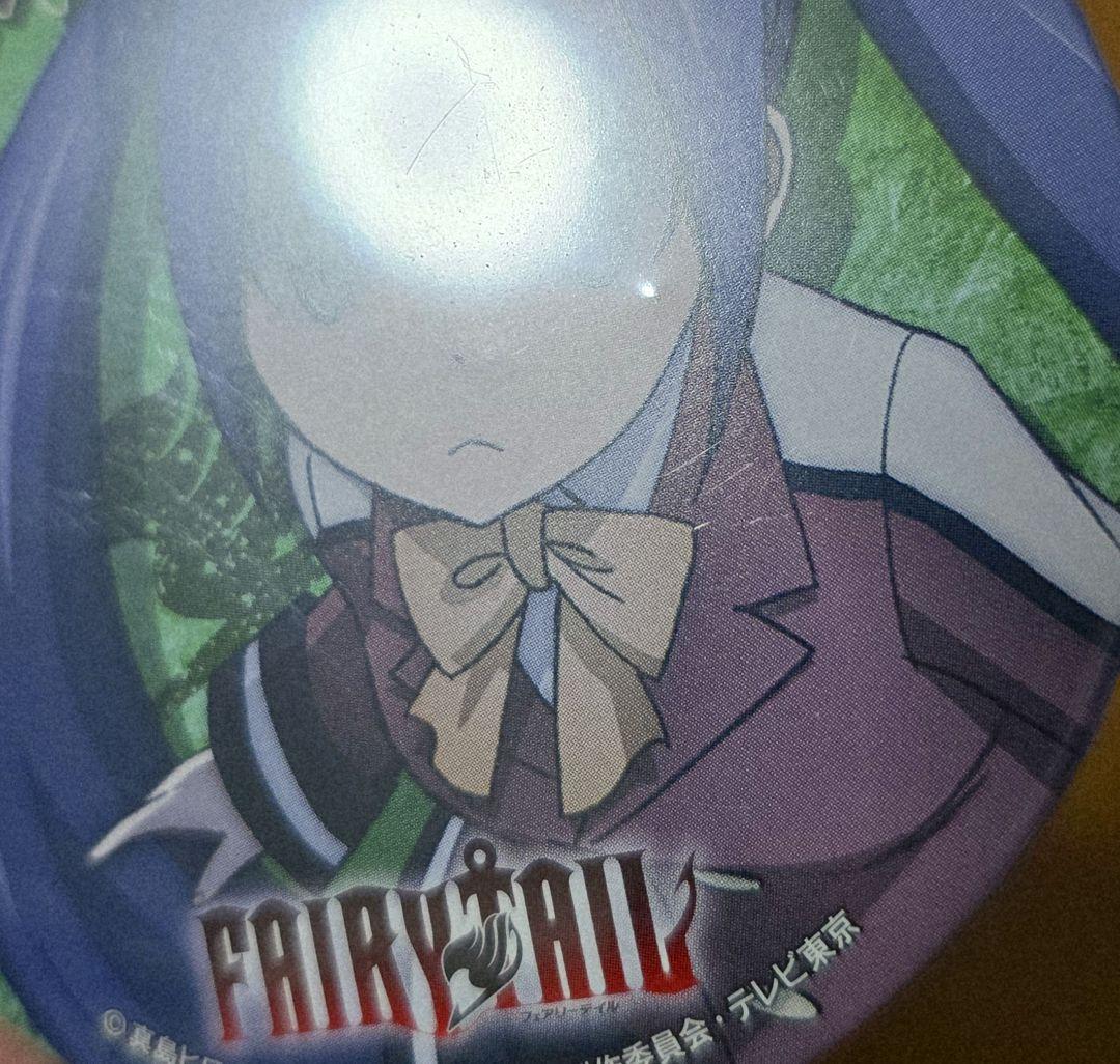 フェアリーテイル ウェンディ グレイ 缶バッジ 三洋堂