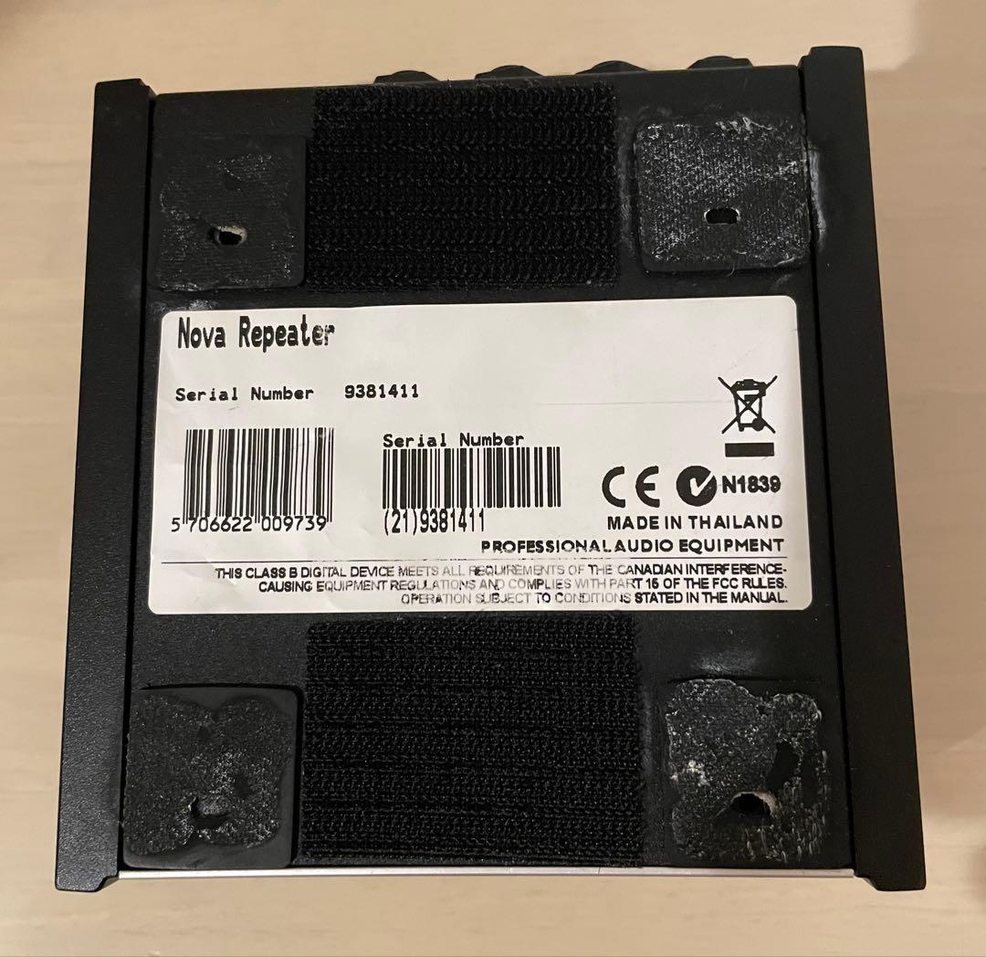 tc electronic Nova Repeater Delay +おまけ