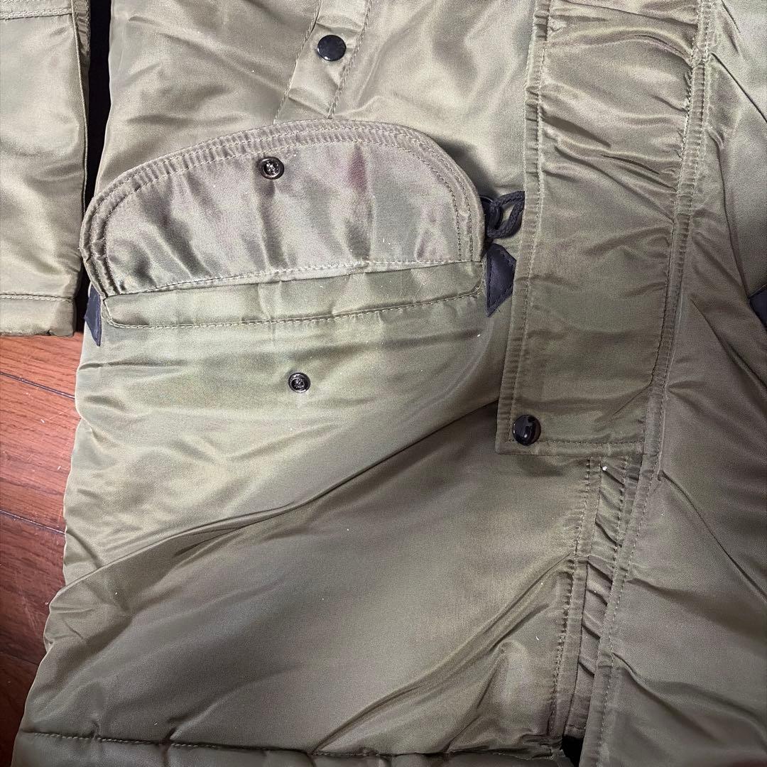 【タグ付新品】 U.S.ゴールデン・フリース N-3B セージグリーン