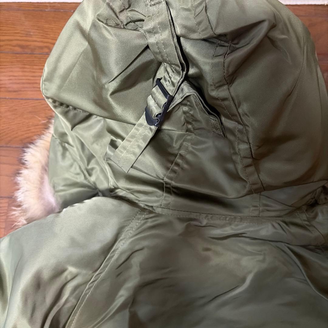 【タグ付新品】 U.S.ゴールデン・フリース N-3B セージグリーン