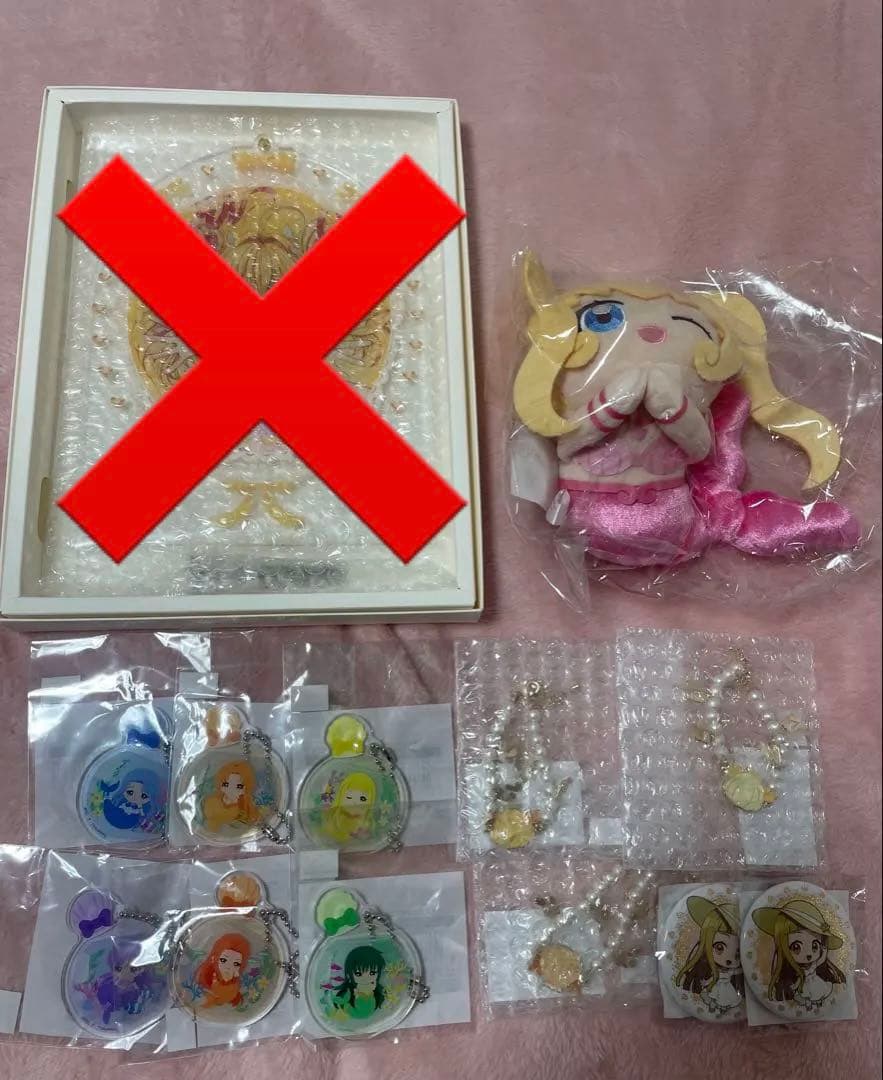 ぴちぴちピッチ 楽天コレクション くじ 七海るちあ ぬいぐるみ 缶バッジ