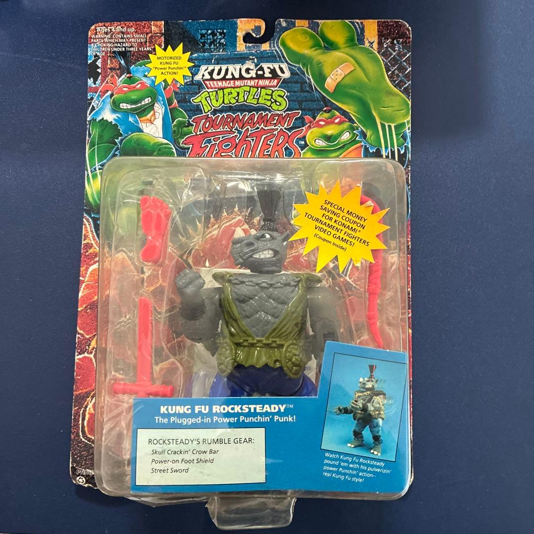 ニンジャタートルズ　カンフー、ドナ、ラファ、ロックステディー