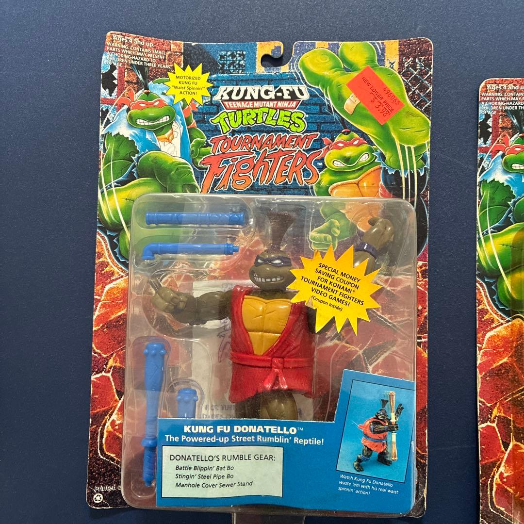 ニンジャタートルズ　カンフー、ドナ、ラファ、ロックステディー