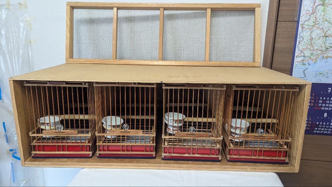 鳥籠四個&四羽桶